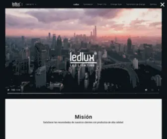 Ledlux.com.mx(Ledlux) Screenshot