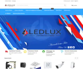Ledlux.it(Lampade Luci Led Per Casa Auto Accessori Ricambi Milano) Screenshot