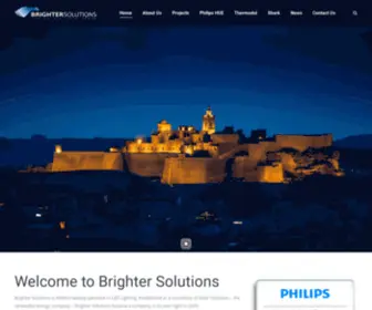 Ledmalta.com.mt(Brighter Solutions) Screenshot