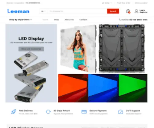 Ledmandisplay.cc(LED Display Manufacturers & Suppliers In China) Screenshot