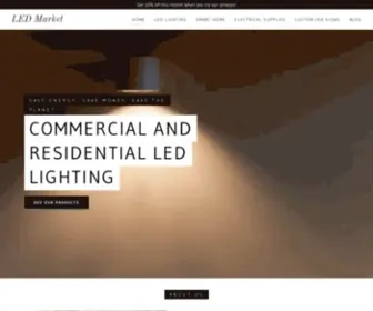 Ledmarket.ca(We carry a wide range of led lighting) Screenshot