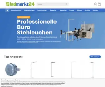 Ledmarkt24.de(LED Leuchtmittel Shop) Screenshot