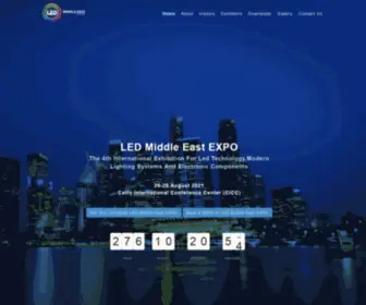 Ledmiddleeast-Expo.com(LED Middle East Expo) Screenshot