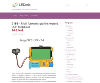 Ledmix.lt(LED apšvietimas) Screenshot