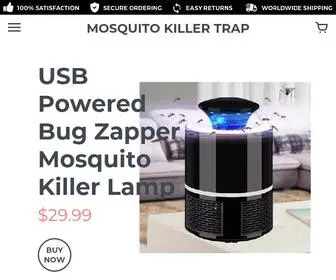 Ledmosquitoeskiller.com(Eliminating bugs just got smarter. Mosquito Killer Trap) Screenshot