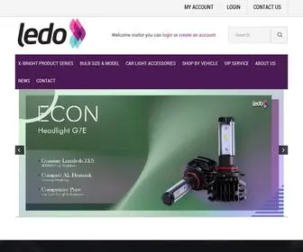Ledoauto.com(China Automotive LED Lighting Bulb & LED Headlights Bulbs Wholesale Manufacturer Suppliers) Screenshot
