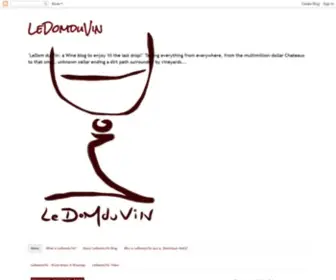 Ledomduvin.com(LeDomduVin) Screenshot