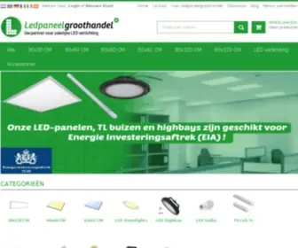 Ledpaneelgroothandel.nl(LED Panelen) Screenshot
