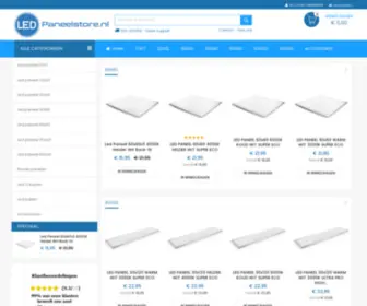 LedpaneelStore.nl(LED paneel) Screenshot