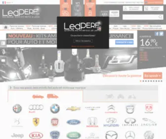 Ledperf.us(#1 for car and motorcycle LED lighting) Screenshot