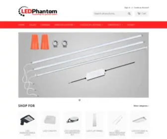 Ledphantom.com(LED Phantom) Screenshot