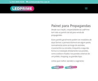 Ledprime.com.br(Painel) Screenshot