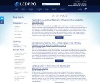 Ledproblog.com(LED Pro Blog) Screenshot