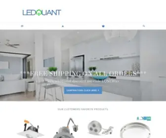 Ledquant.com(All lights at wholesale price) Screenshot