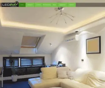 Ledraylights.com(LED Ray) Screenshot