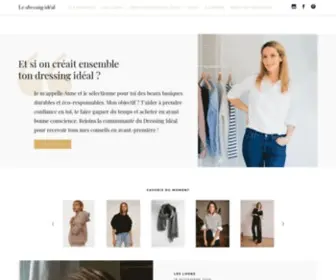 Ledressingideal.fr(Le Dressing Idéal) Screenshot