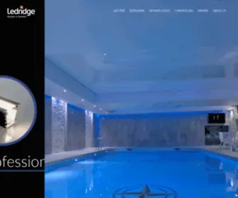 Ledridge.co.uk(Specialists in Bespoke LED Lighting solutions) Screenshot