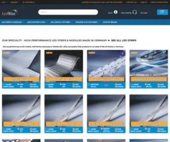 Ledrise.com(High Performance Led Lighting Ledrise Home 2021) Screenshot