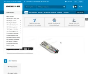 Ledscreenparts.com(Buy LED Card) Screenshot