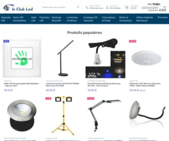 Ledsdiscount.fr(Acheter votre éclairage et ampoules LED chez Le Club LED) Screenshot