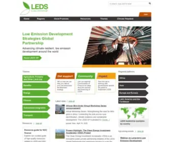 Ledsgp.org(Global Climate Action Partnership) Screenshot