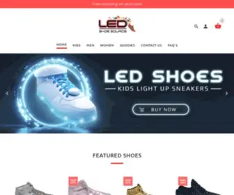 Ledshoesource.com(LED SHOE SOURCE) Screenshot