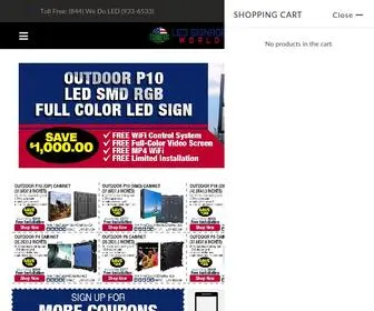 Ledsignageworld.com(MFG and Service) Screenshot