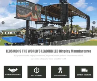 Ledsino.com(Stage LED Screen) Screenshot
