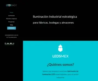 Ledsmex.com.mx(LEDSMEX®) Screenshot