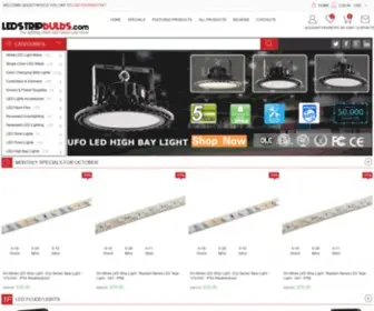 Ledstripbulbs.com(Buy from LED Strip Lights) Screenshot