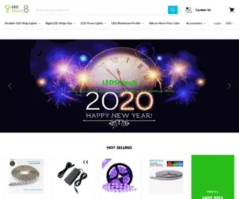 Ledstrips8.com(Focus on manufacturing and selling LED Strips and Accessories) Screenshot