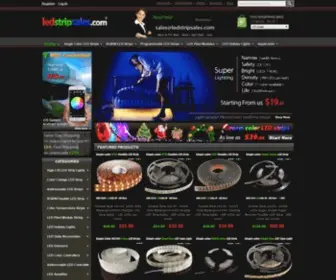 Ledstripsales.com(Flexible LED Strip Lights) Screenshot