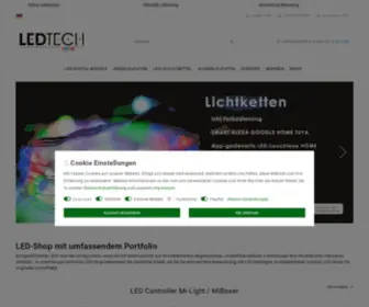 Ledtech-Shop.de(Energieeffiziente LEDs sind die beste Wahl) Screenshot