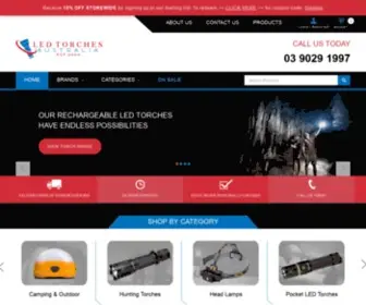 Ledtorches.com.au(LED Torches Australia) Screenshot