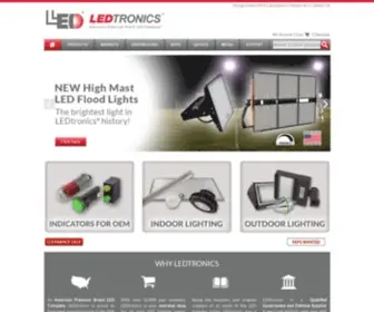 Ledtronics.com(Conserve energy with quality LED lighting from LEDtronics here) Screenshot