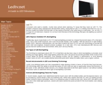 Ledtv.net(Led tv) Screenshot