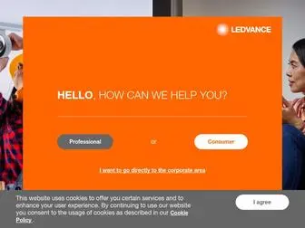 Ledvance.com(Corporate website) Screenshot
