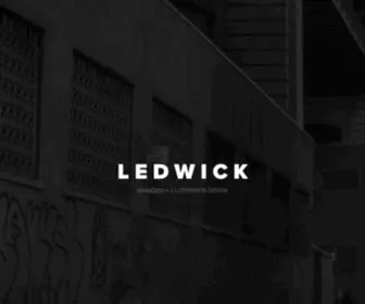 Ledwick.com( Branding) Screenshot