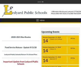 Ledyard.net(Ledyard Public Schools) Screenshot