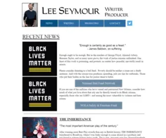 Lee-Seymour.com(Official site of Lee Seymour) Screenshot