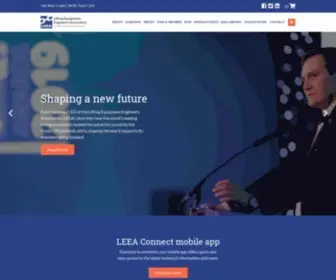 Leeaint.com(The Lifting Equipment Engineers Association (LEEA)) Screenshot