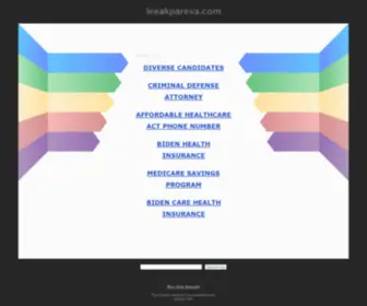 Leeakpareva.com(leeakpareva) Screenshot