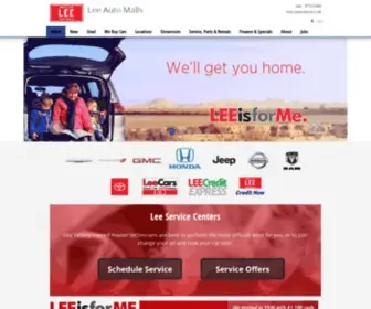 Leeauto.com Screenshot