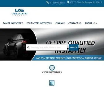 Leeautotampa.com(Lee Auto Group Tampa) Screenshot