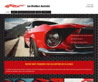 Leebrotherstrimmers.com.au(Motor Body Trimmers) Screenshot