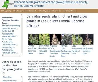 Leecannabis.tk(Cannabis seeds) Screenshot