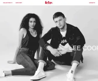 Leecooper.shop(Lee Cooper) Screenshot