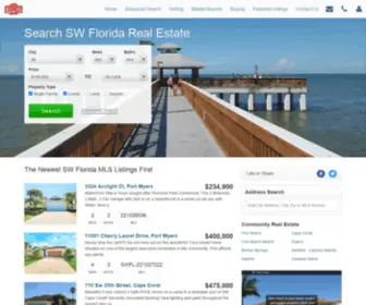 Leecountyonline.com(SW Florida Real Estate Home Search) Screenshot