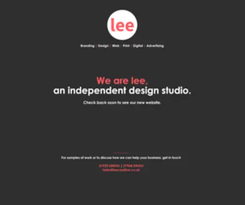 Leecreative.co.uk(Lee Creative Marketing Lee Creative) Screenshot