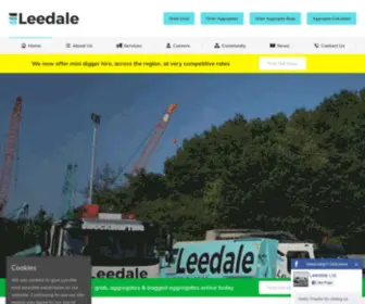 Leedale.com(Road Sweeper Hire) Screenshot